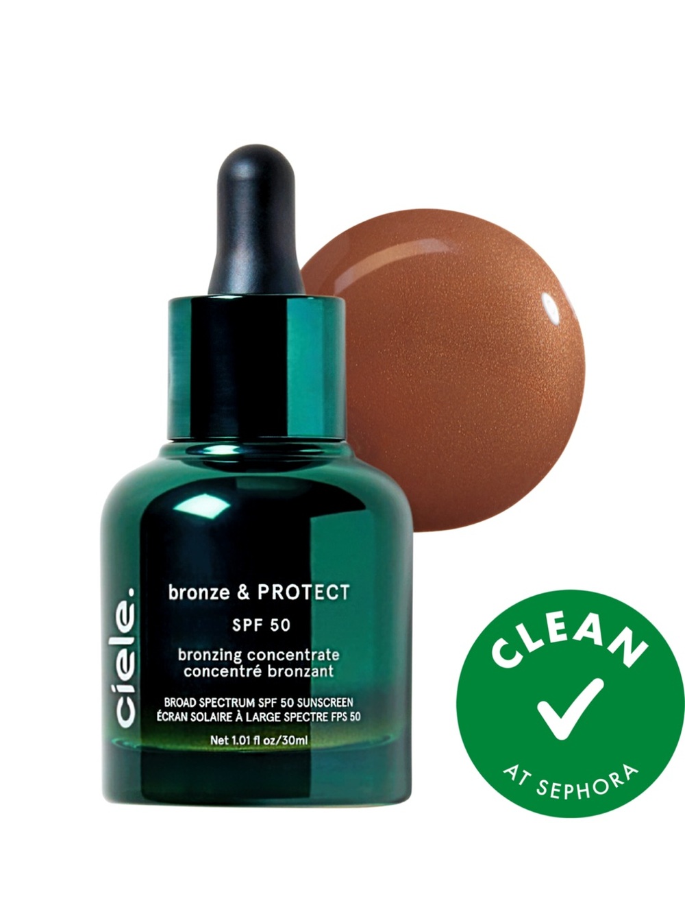 Ciele Bronze & Protect SPF 50 Bronzing Concentrate — Bronze
